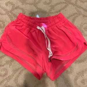 Pink lulu lemon shorts!